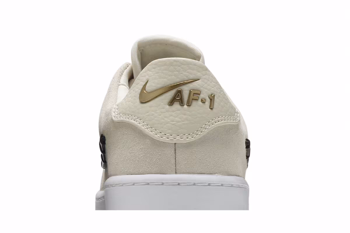 Nike Women's Air Force 1 Sage Low LX Cream, view 8