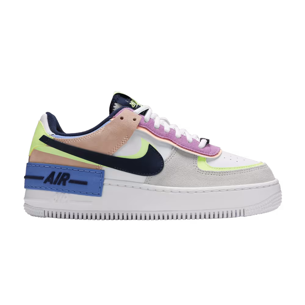 Nike Women's Air Force 1 Shadow Crimson Tint Volt
