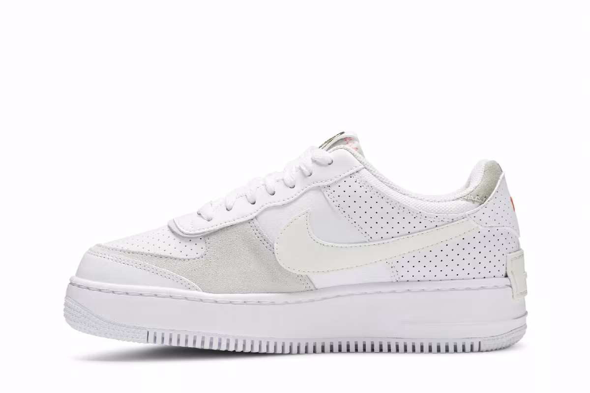Nike Women's Air Force 1 Shadow White Atomic Pink, view 4