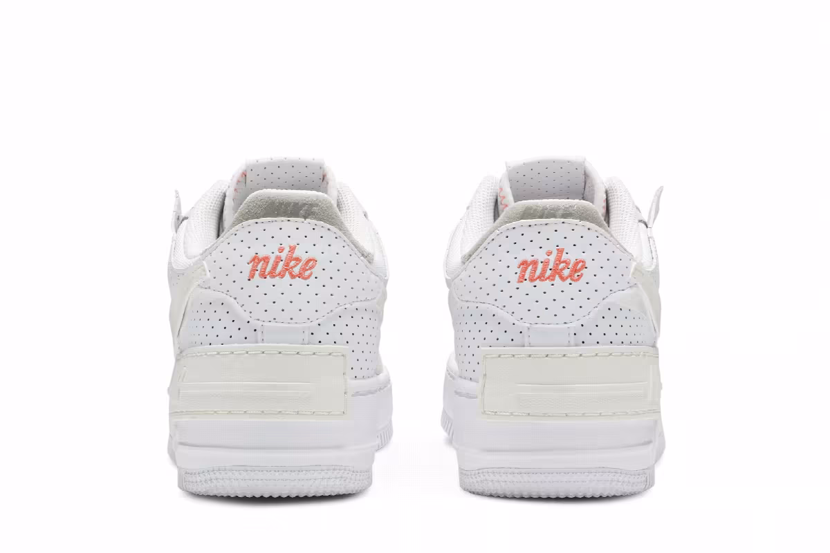 Nike Women's Air Force 1 Shadow White Atomic Pink, view 7