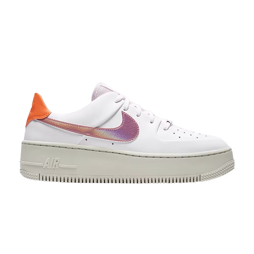 Nike Women's Air Force 1 Sage Low White Pink