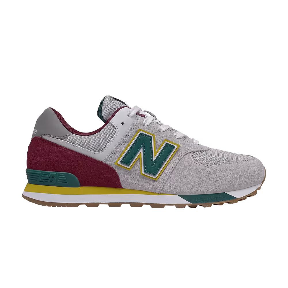 New Balance 574 Big Kid Summer Fog Garnet