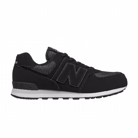 New Balance 574 Big Kid 'Fashion Metallic - Black'