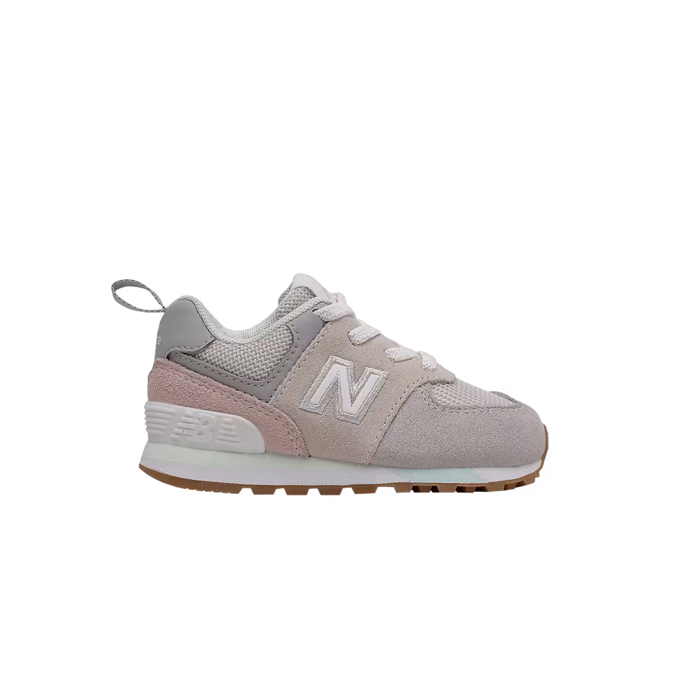 New Balance 574 Toddler Rain Cloud Oyster Pink