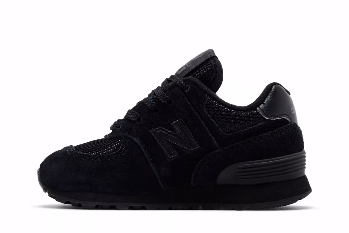 New Balance 574 Toddler Black, view 4