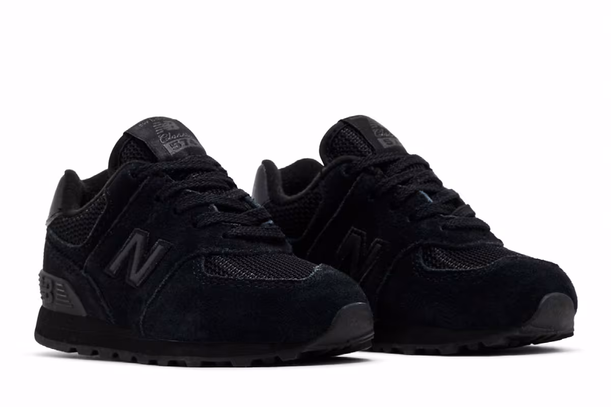New Balance 574 Toddler Black, view 9