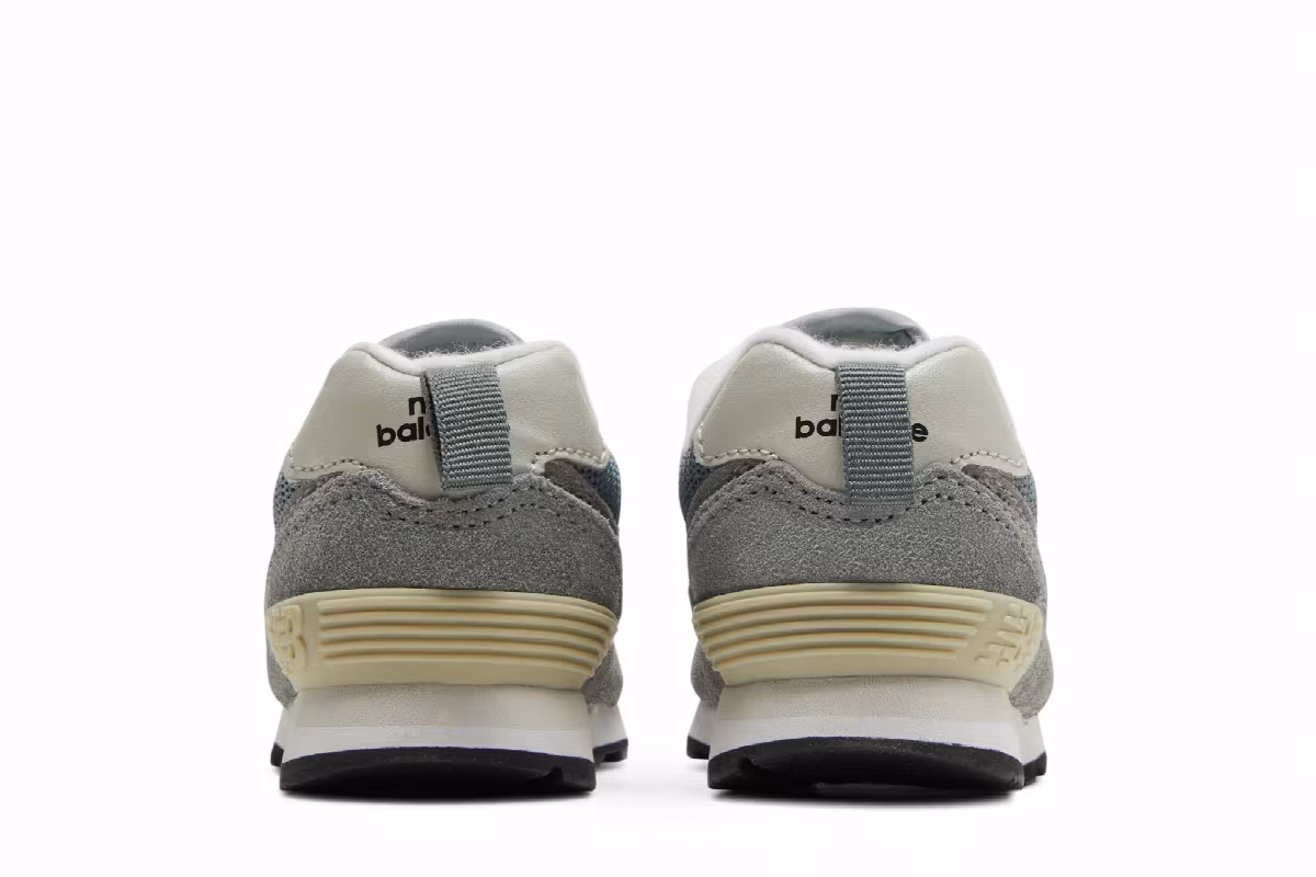 New Balance 574 Toddler Grey Sky Blue, view 7