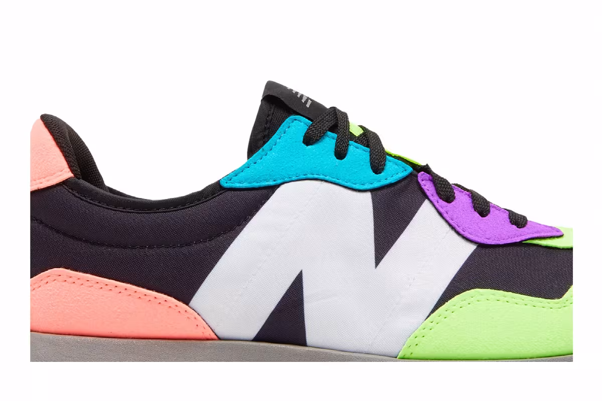 New Balance 327 Black Multi-Color, view 3