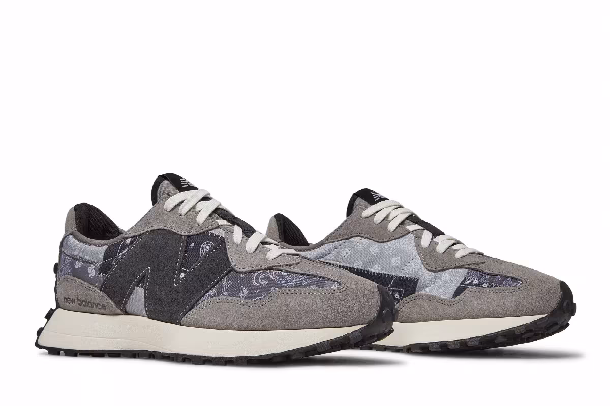 Shoe Palace x New Balance 327 Unity Pack - Heritage Grey, view 9