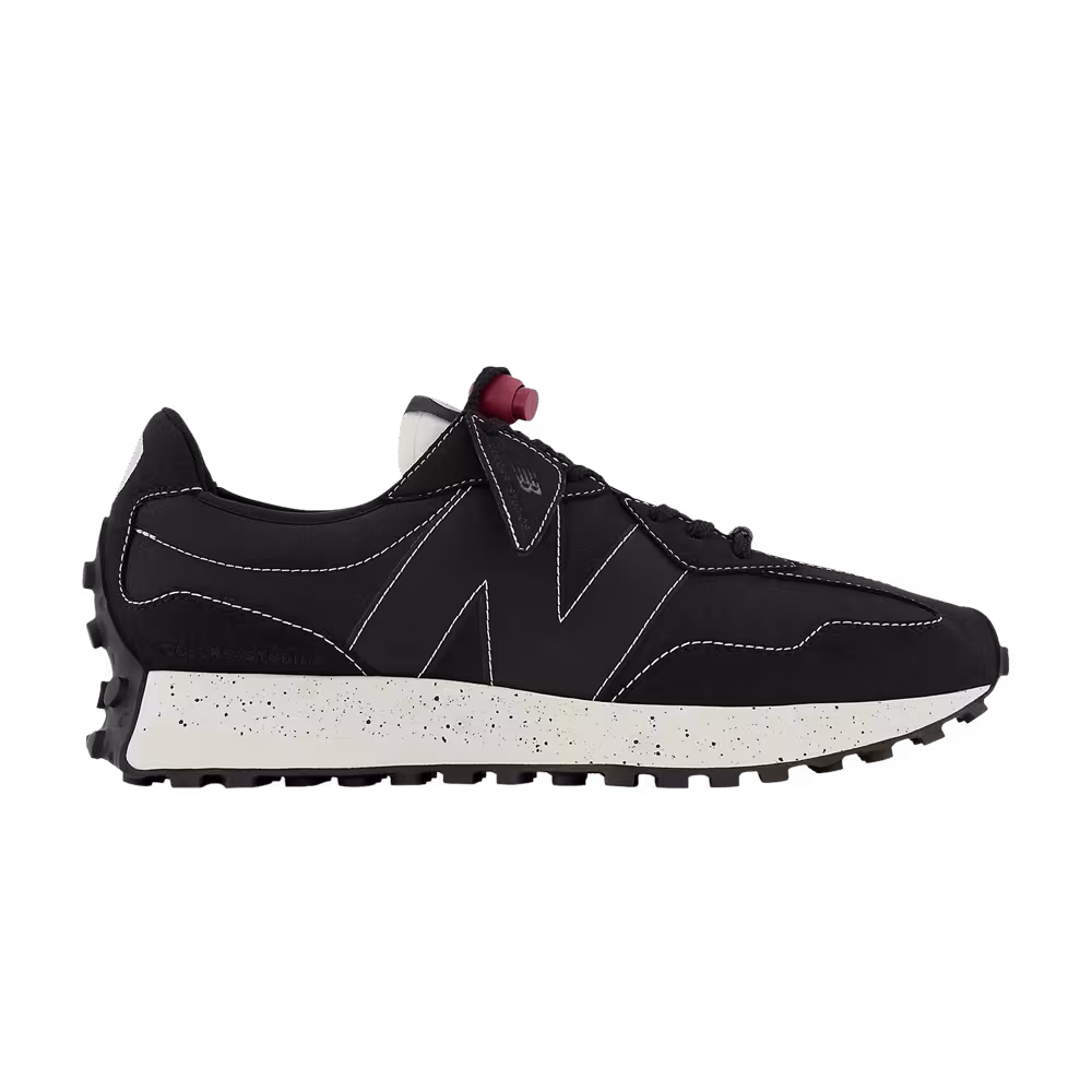 ColorsxStudios x New Balance 327 Black Rumba Red