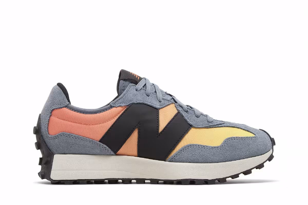 New Balance 327 Citrus Punch Cyclone, view 2