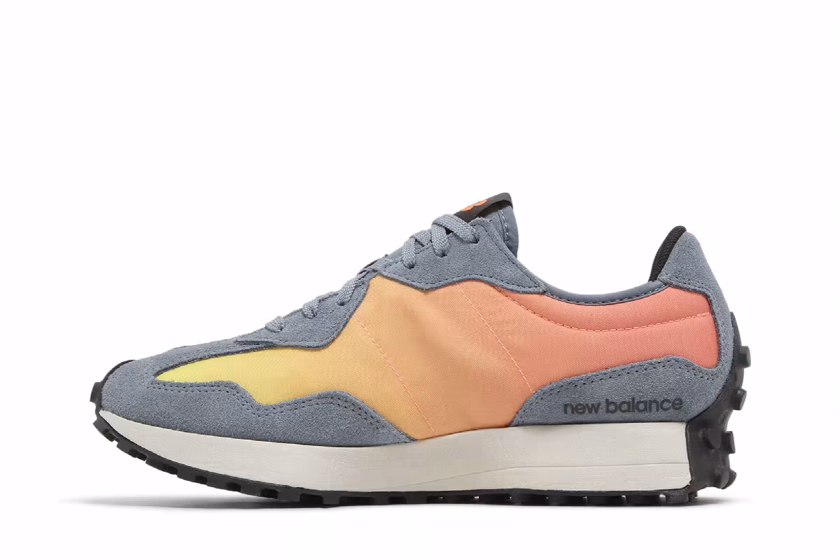 New Balance 327 Citrus Punch Cyclone, view 4
