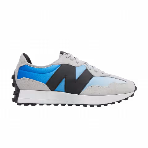 New Balance 327 'Light Aluminum Cobalt Blue'