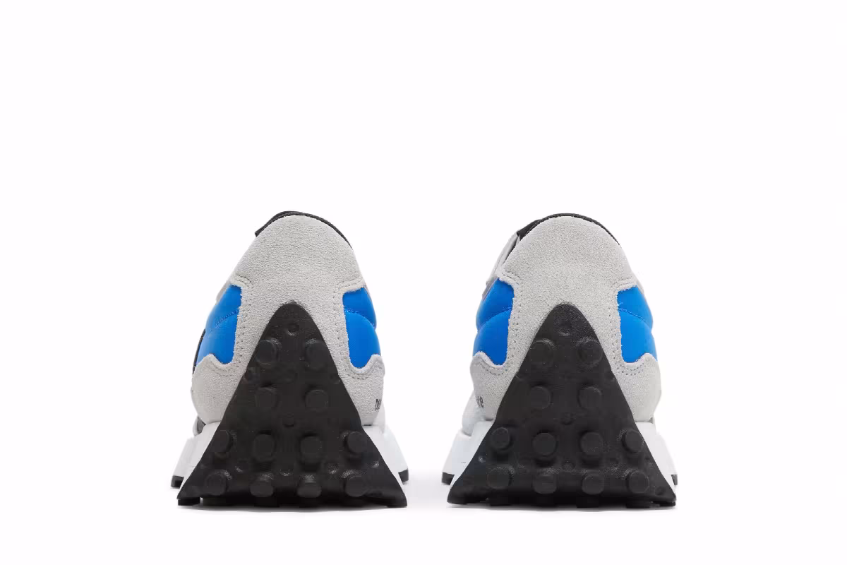 New Balance 327 Light Aluminum Cobalt Blue, view 7