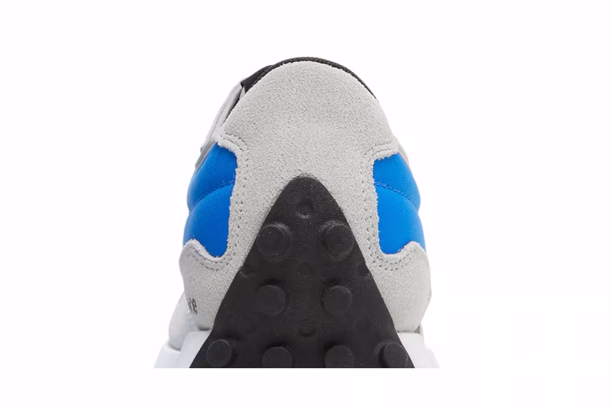 New Balance 327 Light Aluminum Cobalt Blue, view 8