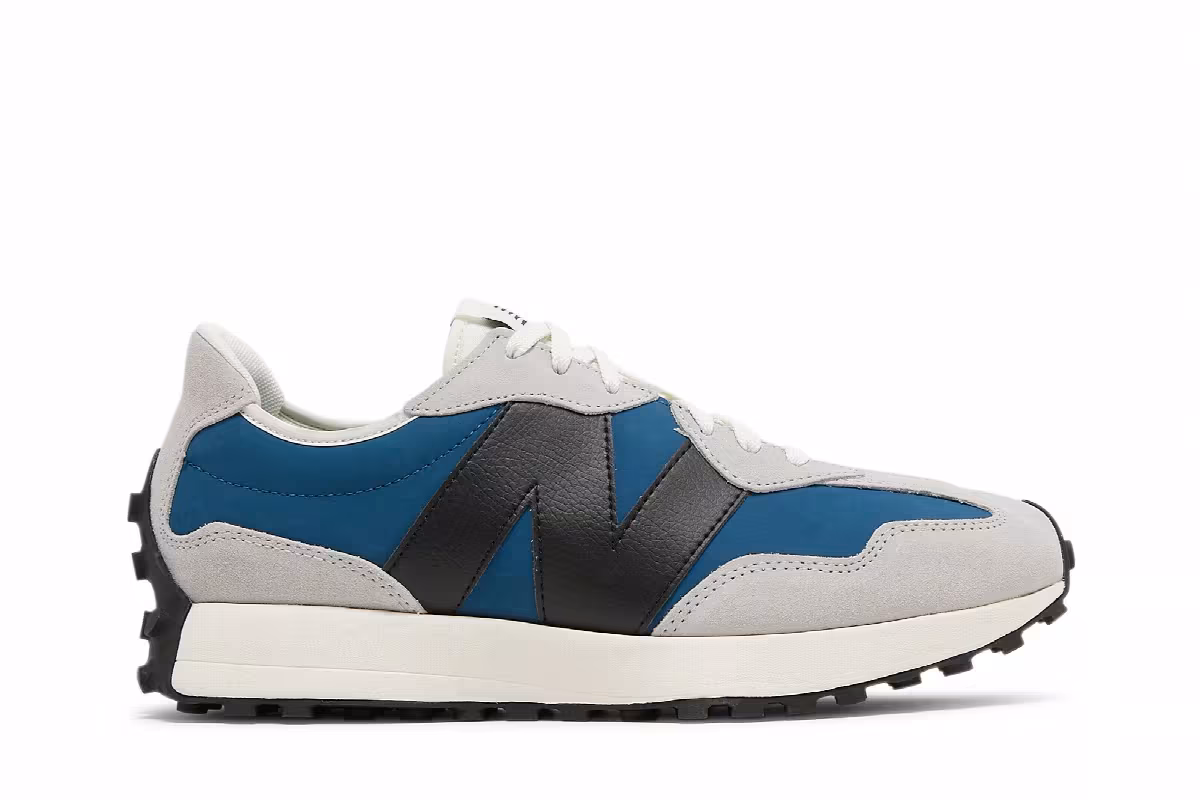 New Balance 327 Rain Cloud Blue, view 2