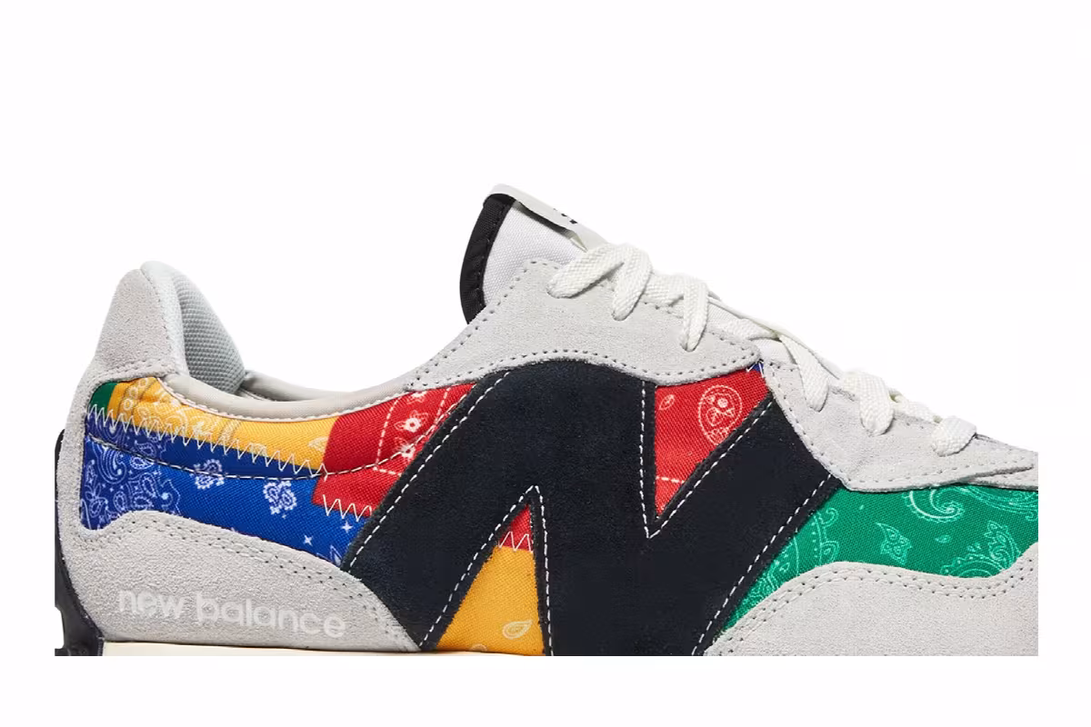 Shoe Palace x New Balance 327 Unity Pack - Patchwork Bandana, view 3
