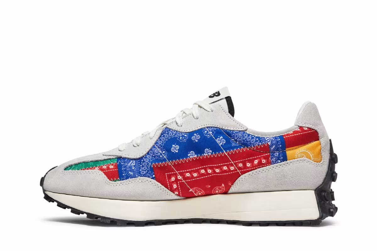 Shoe Palace x New Balance 327 Unity Pack - Patchwork Bandana, view 4