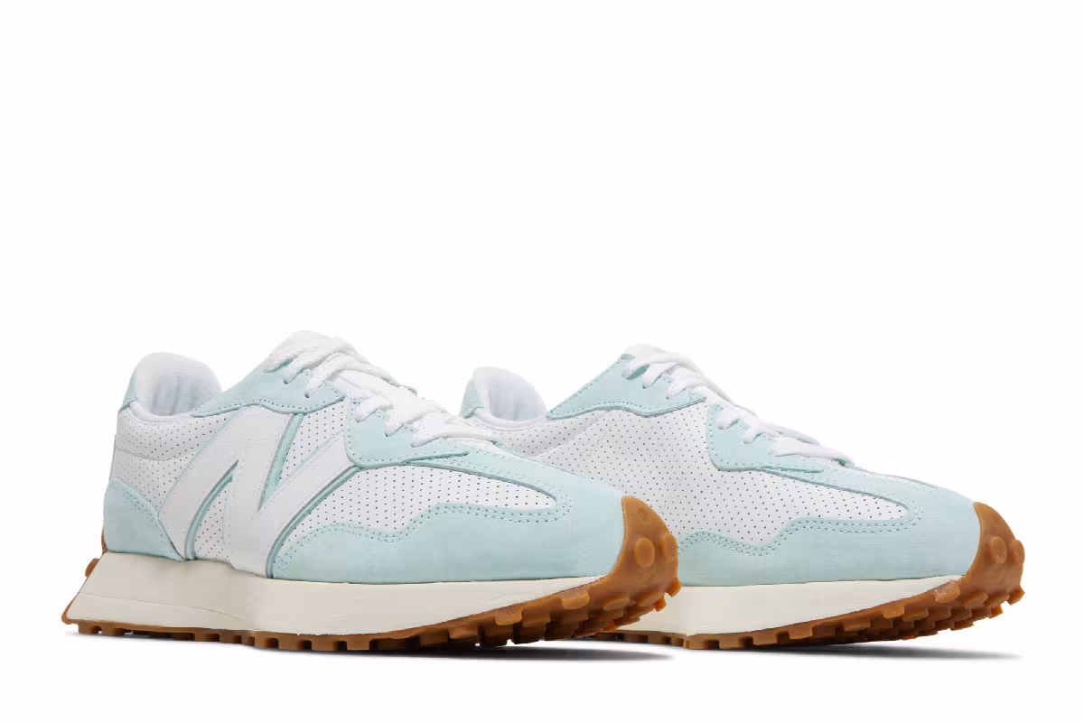 New Balance 327 Primary Pack - White Mint, view 9