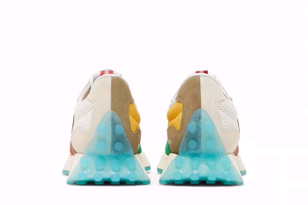 Dejounte Murray x New Balance 327 Heat Up - Beige, view 7