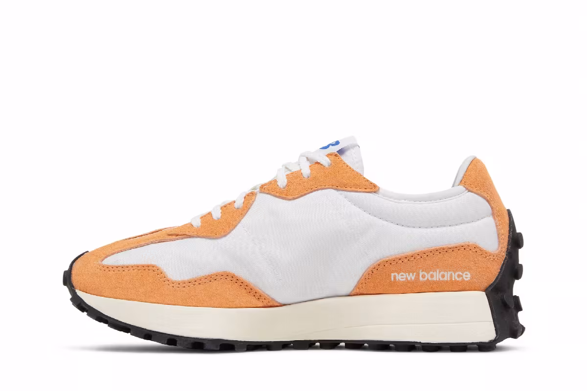 New Balance Women's 327 Orange, view 4