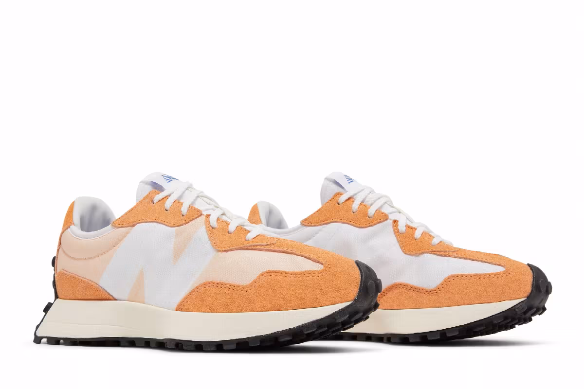 New Balance Women's 327 Orange, view 9