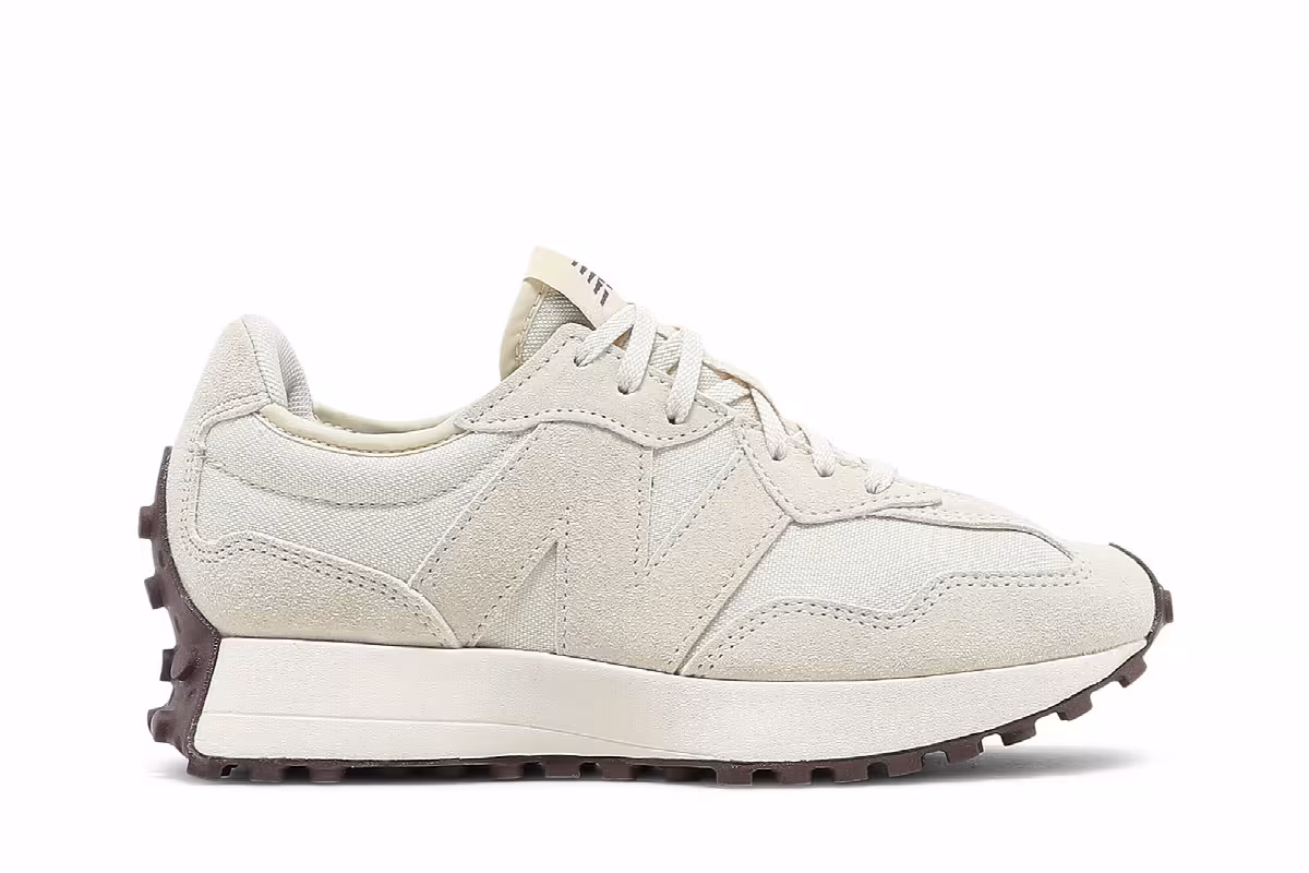 New Balance Women's 327 Beige Sea Salt, view 2