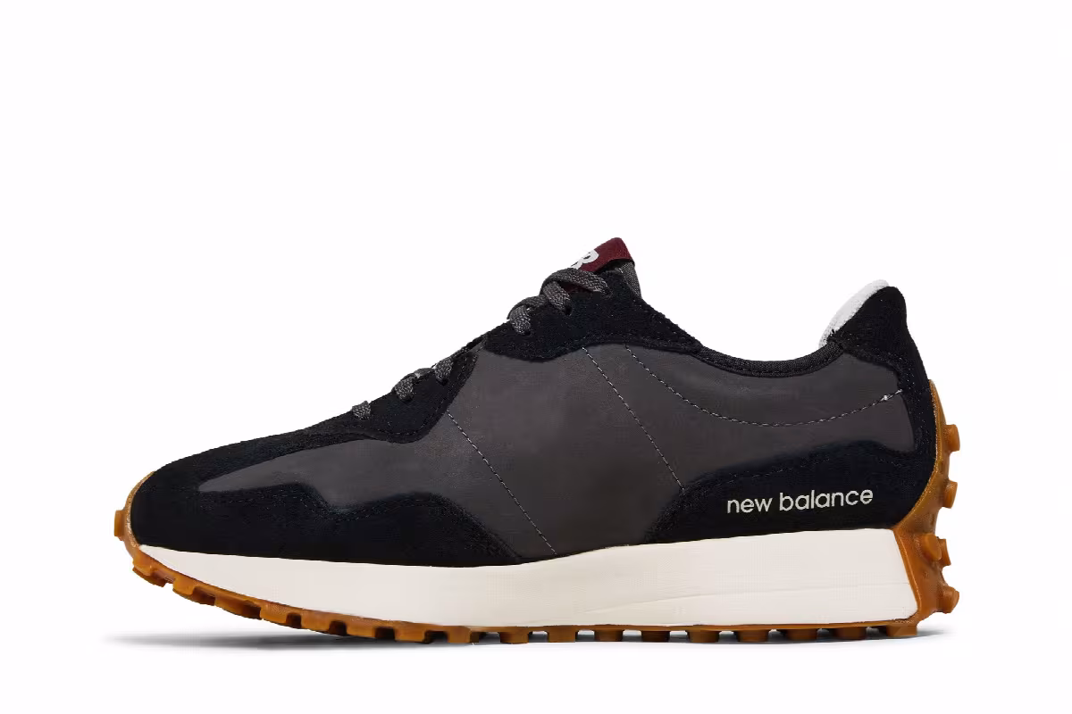 New Balance Women's 327 Black, view 4