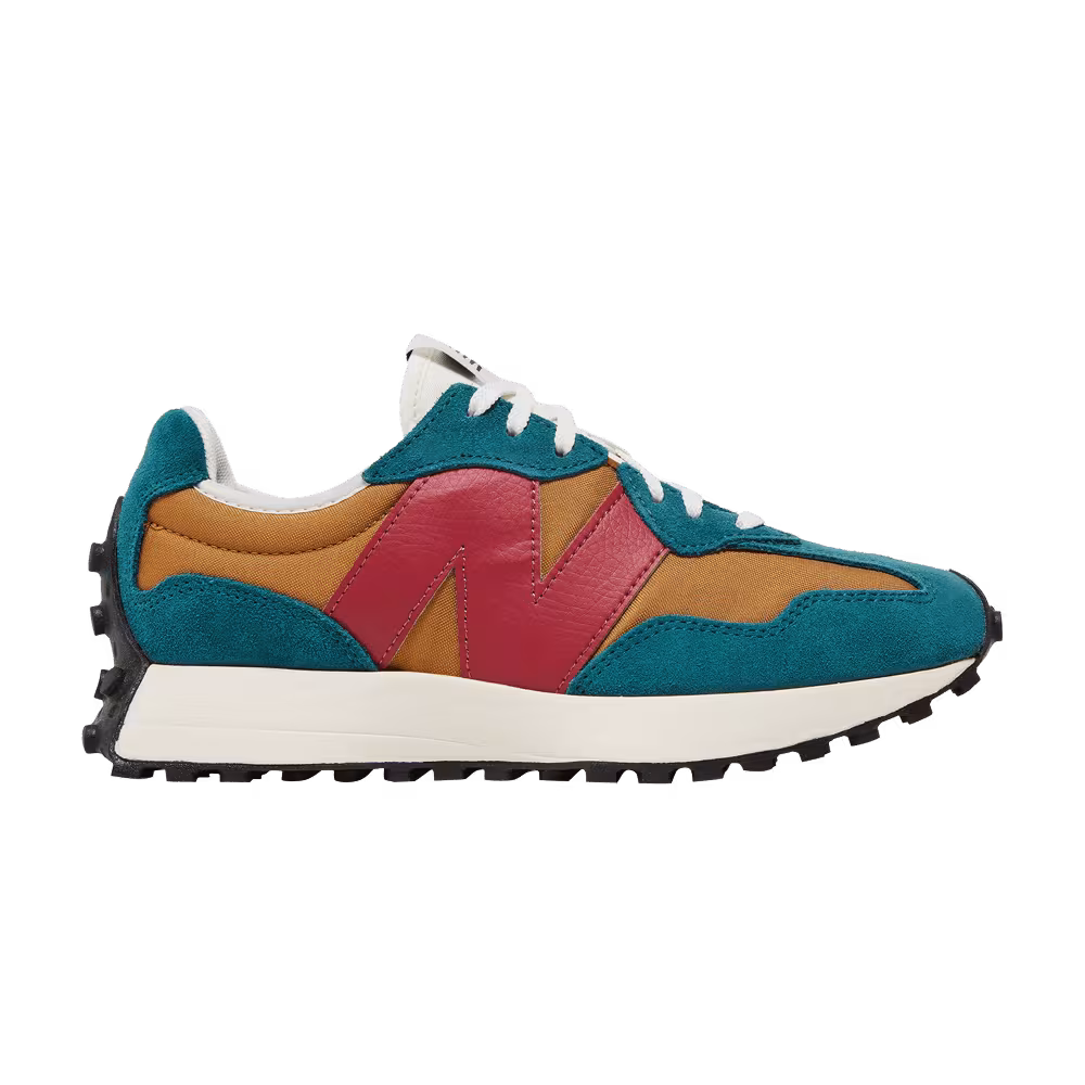 New Balance Women's 327 Mountain Teal Workwear