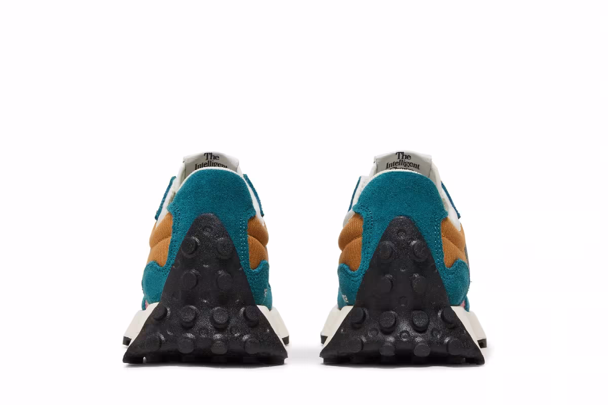 New Balance Women's 327 Mountain Teal Workwear, view 7