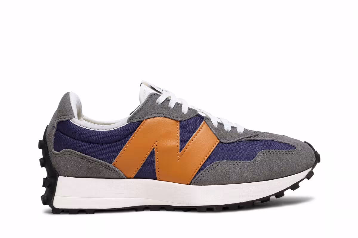 New Balance Women's 327 Castlerock Night Tide, view 2