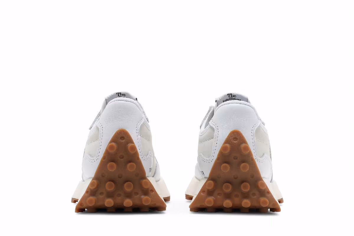 New Balance Women's 327v1 White Moonbeam, view 7
