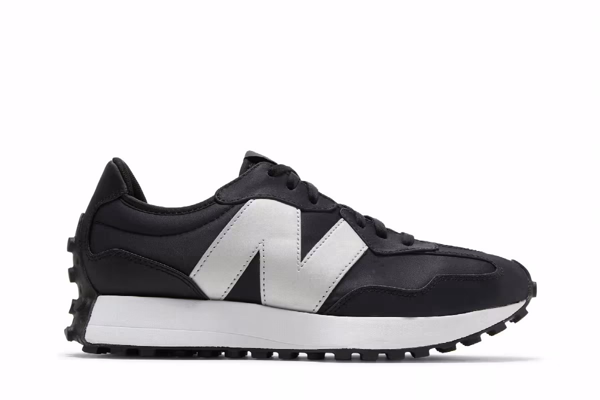 New Balance Women's 327 Black Gunmetal, view 2