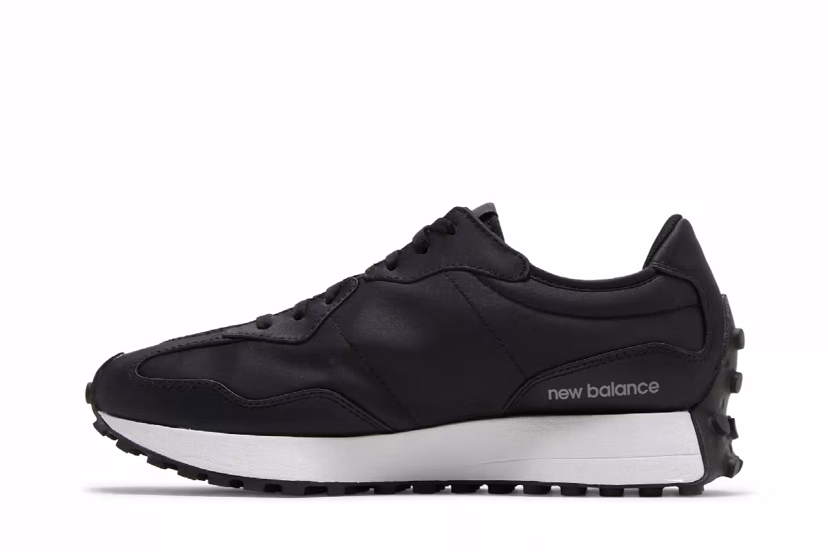 New Balance Women's 327 Black Gunmetal, view 4