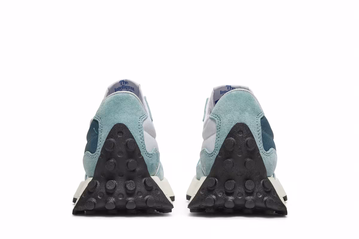 New Balance Women's 327 Storm Blue Deep Sky, view 7