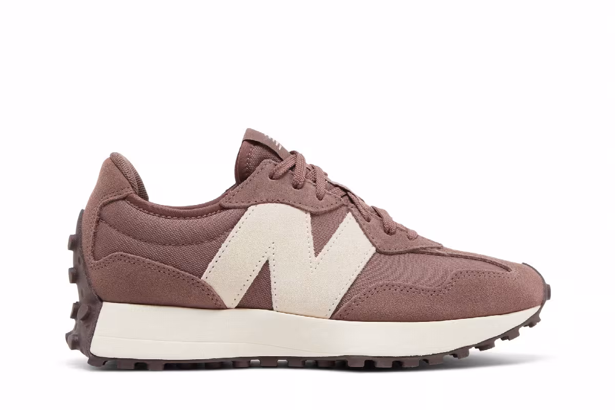 New Balance Women's 327 Black Fig, view 2