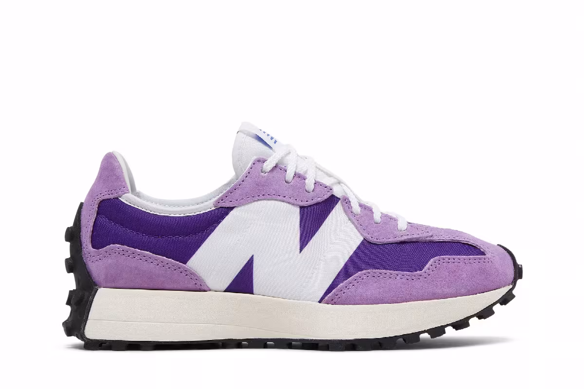 New Balance Women's 327 Deep Violet, view 2