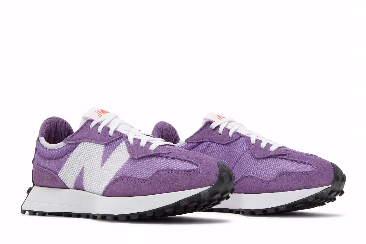 New Balance Women's 327 Virtual Violet, view 9