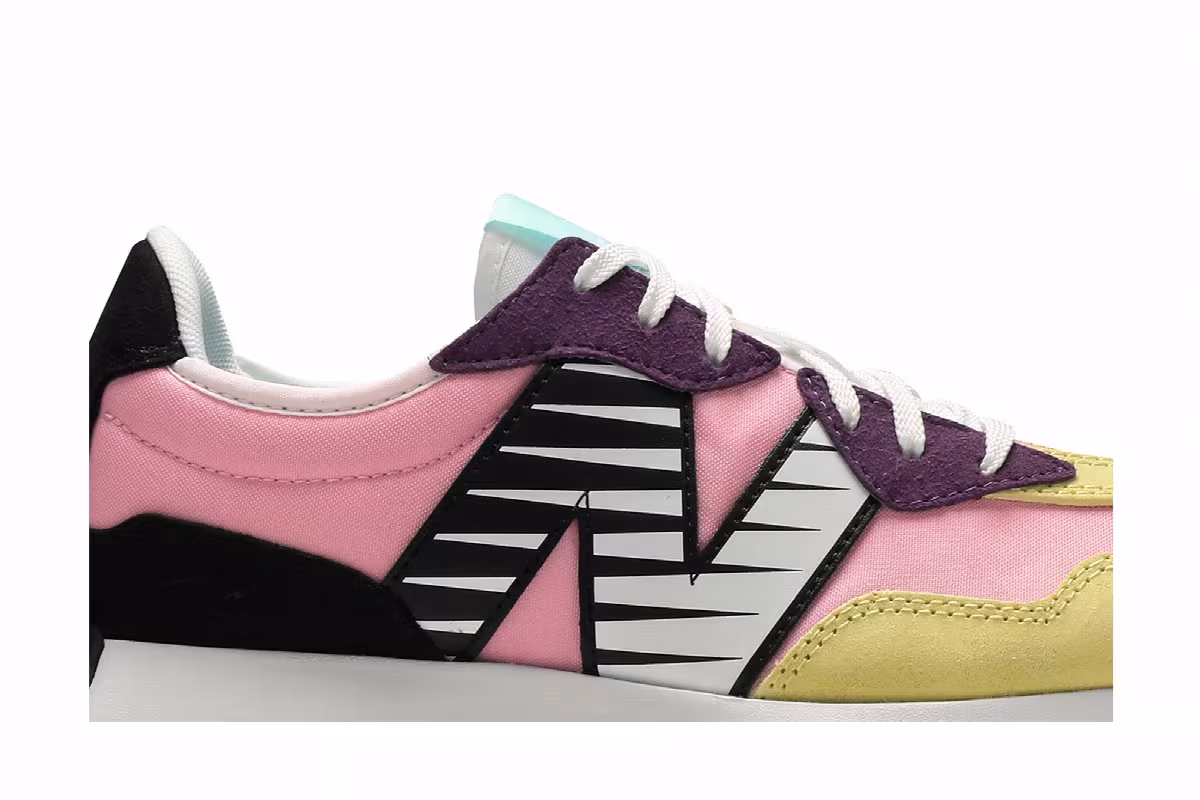 Foot Locker x New Balance Women's 327 Collective - Pink, view 3