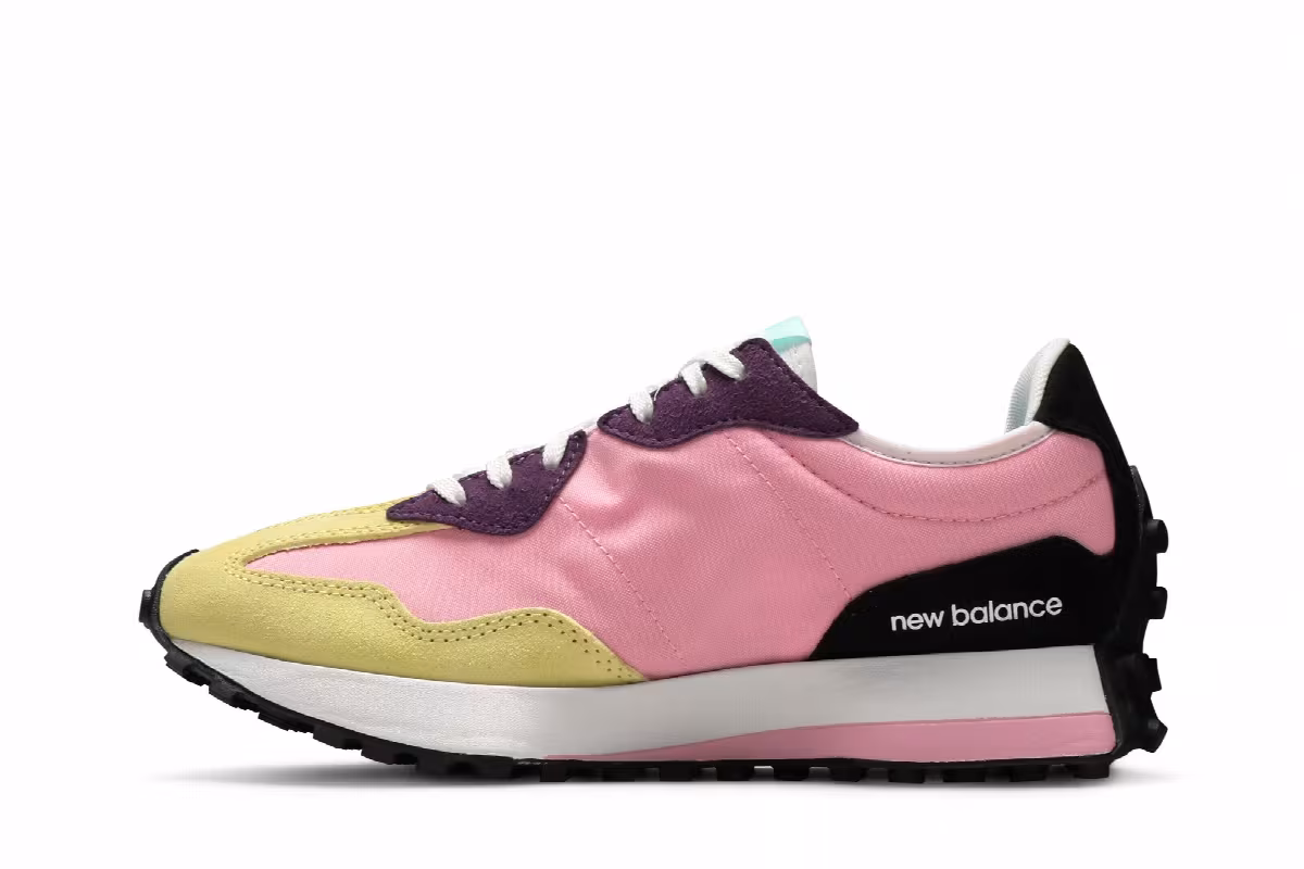 Foot Locker x New Balance Women's 327 Collective - Pink, view 4