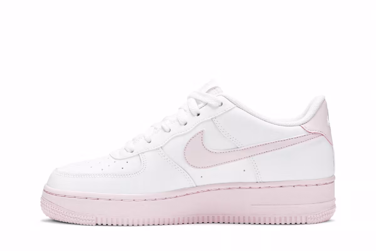 Nike Air Force 1 GS White Pink Foam, view 4