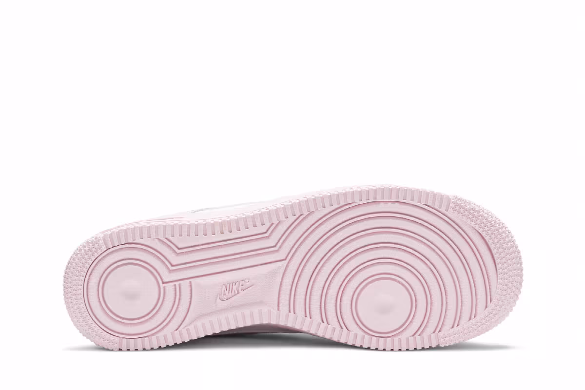 Nike Air Force 1 GS White Pink Foam, view 5