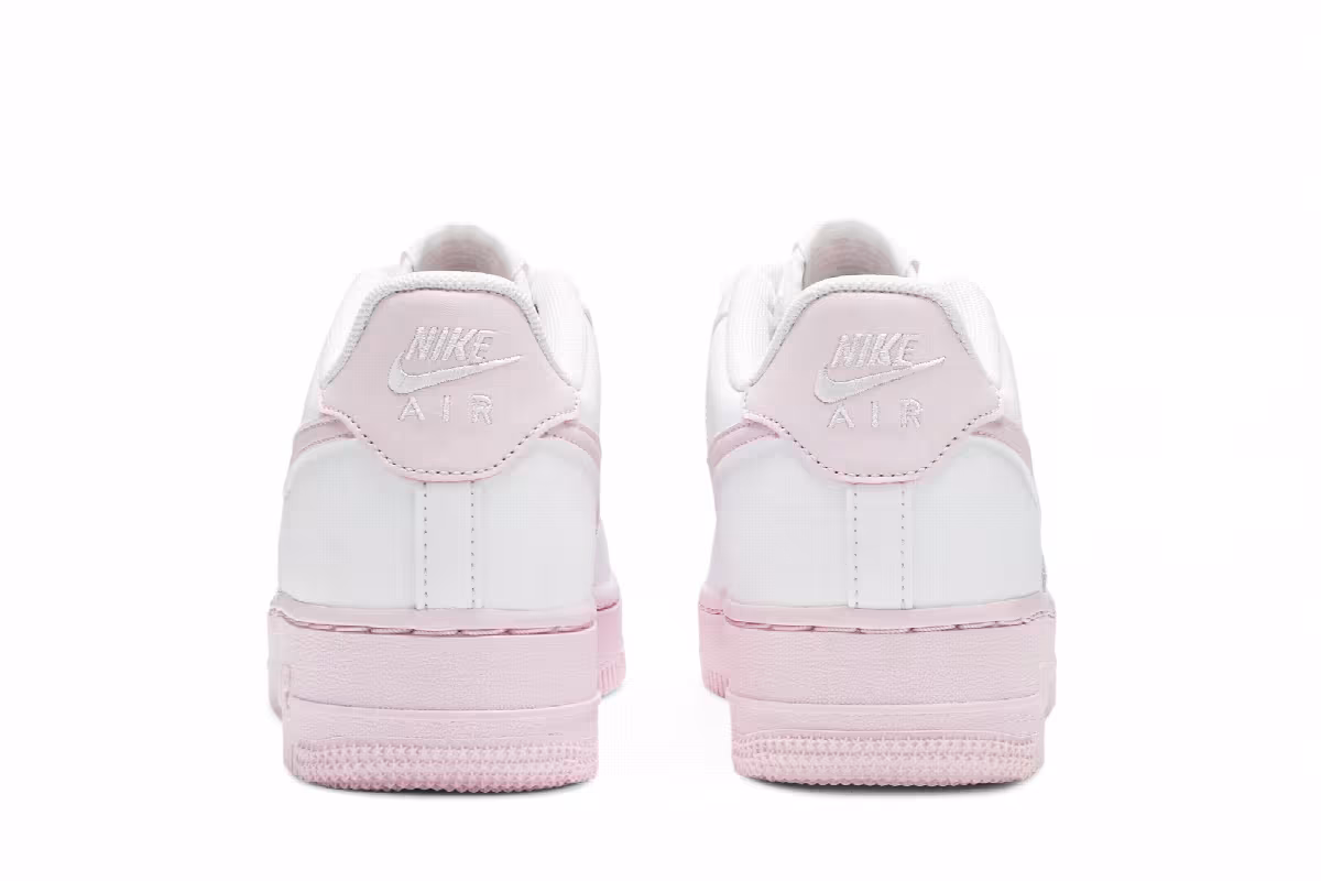 Nike Air Force 1 GS White Pink Foam, view 7