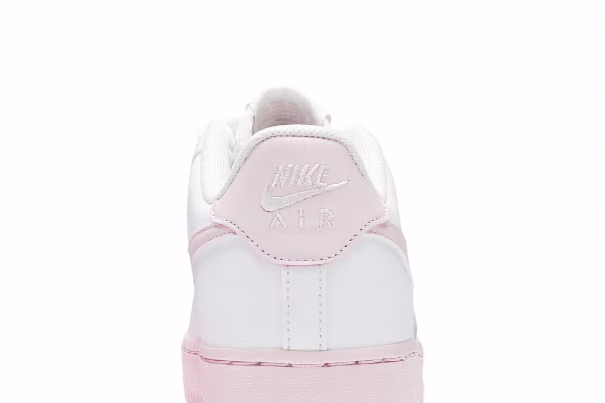 Nike Air Force 1 GS White Pink Foam, view 8