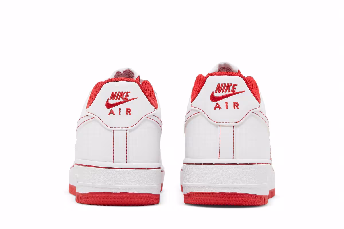 Nike Air Force 1 GS University Red, view 7