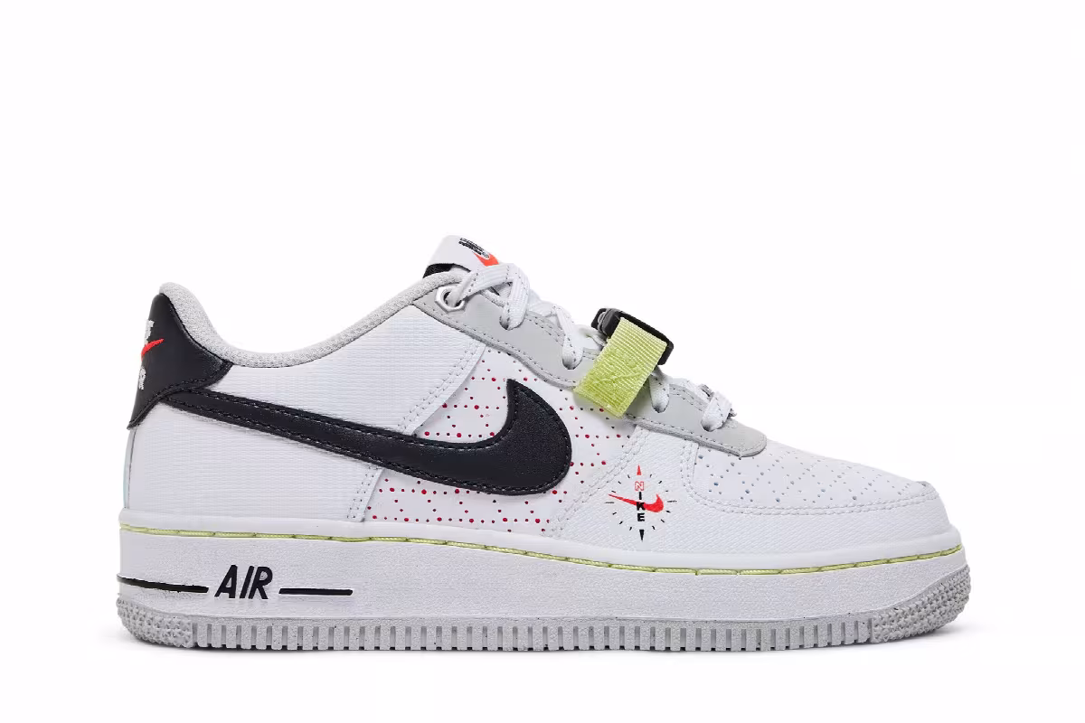 Nike Air Force 1 LV8 GS Swoosh Compass, view 2