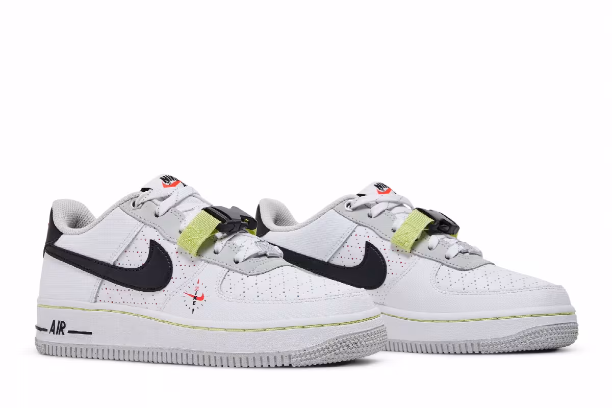 Nike Air Force 1 LV8 GS Swoosh Compass, view 9