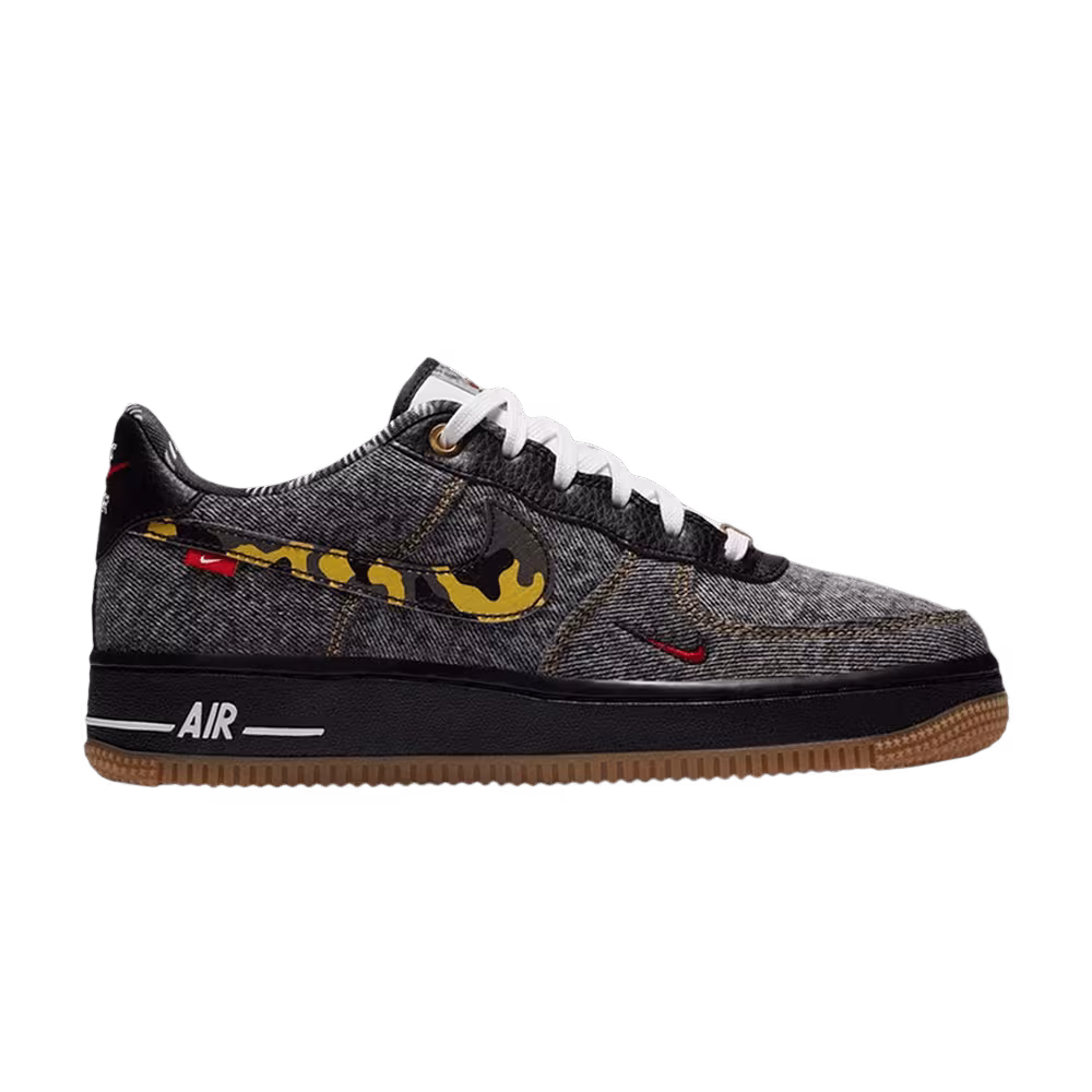 Nike Air Force 1 LV8 GS Remix Black