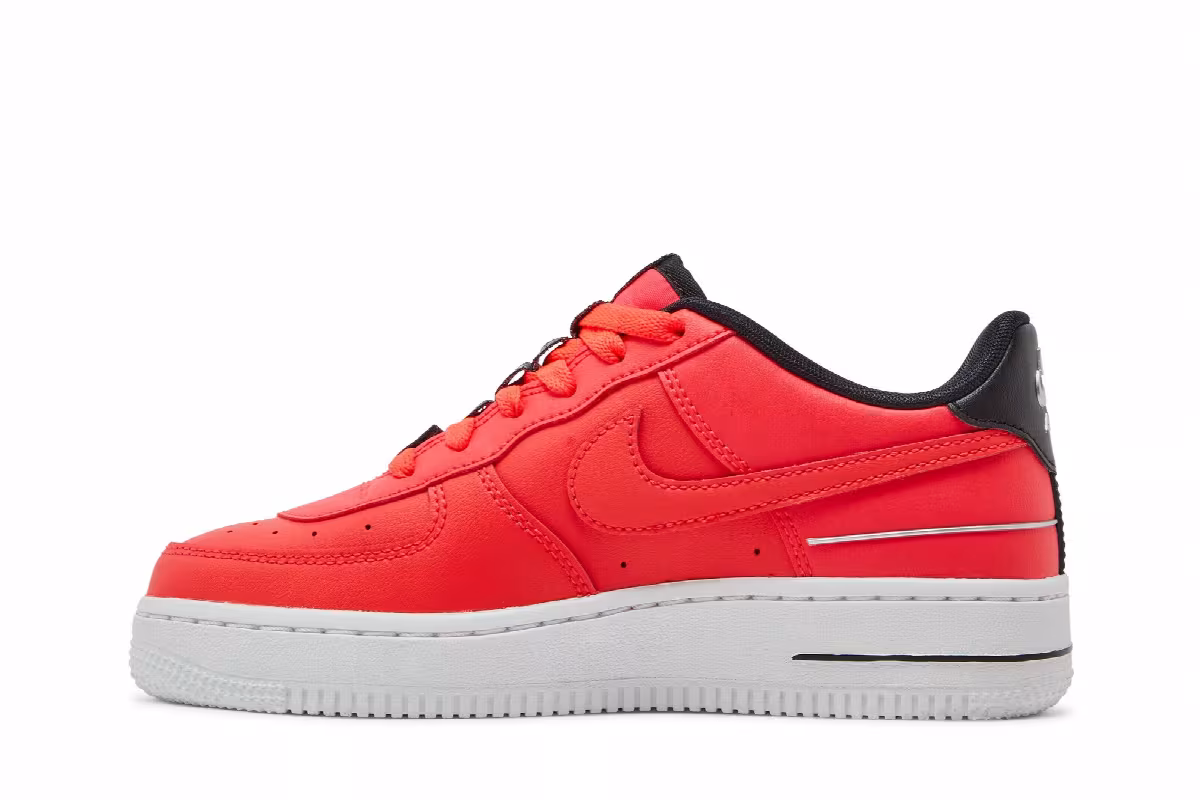 Nike Air Force 1 LV8 3 GS Laser Crimson, view 4