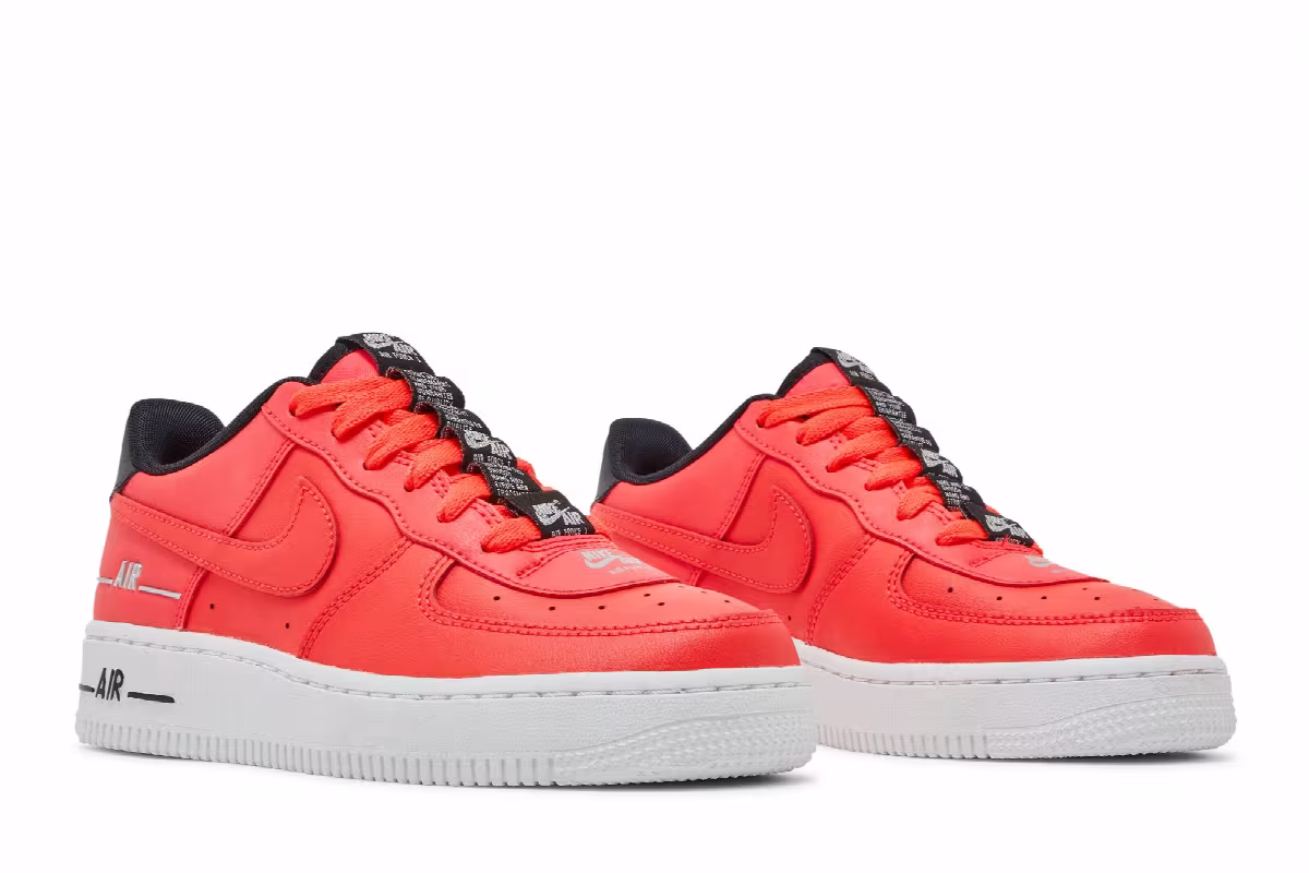 Nike Air Force 1 LV8 3 GS Laser Crimson, view 9